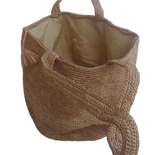 Sac raphia bandoulière femme authentique tradition artisanale savoir-faire