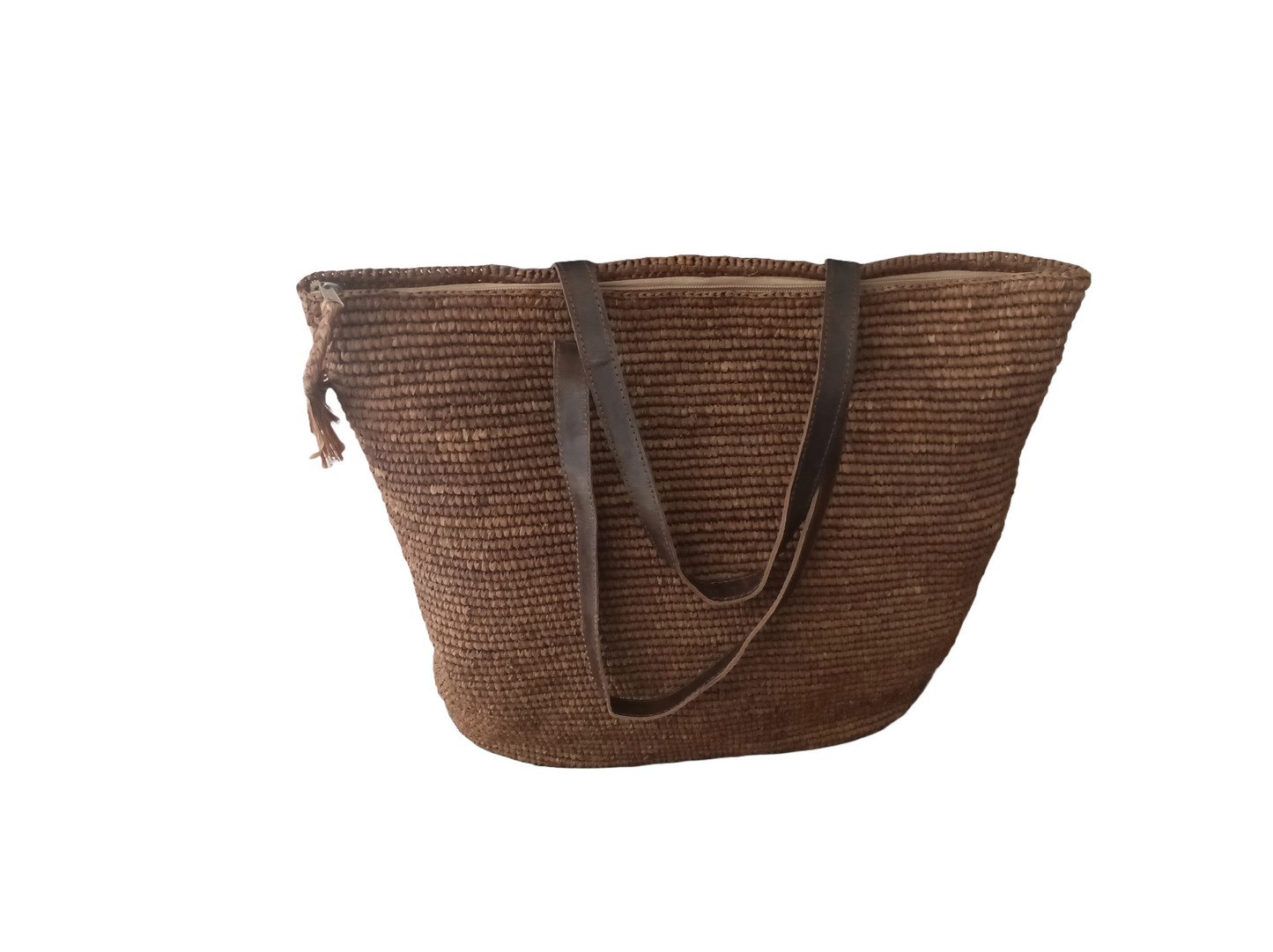 Sac à Main Raphia Bandoulière Femme - Artisanal Naturel