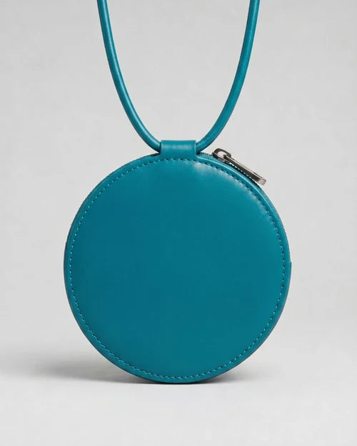 Almita Mini sac en cuir bleu marine fait main – bmassy