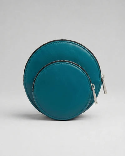 Almita Mini sac en cuir bleu marine fait main – bmassy