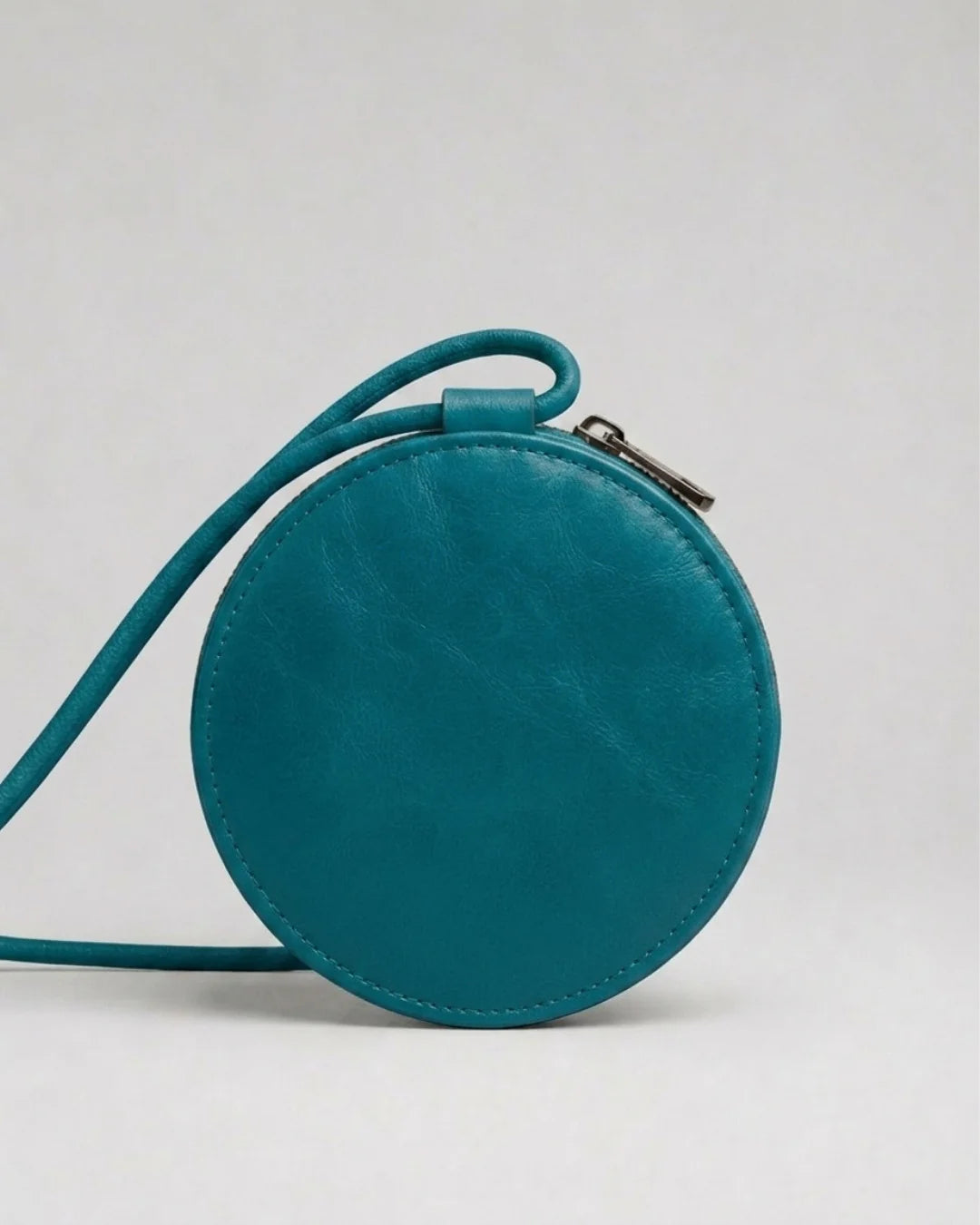 Almita Mini sac en cuir bleu marine fait main – bmassy
