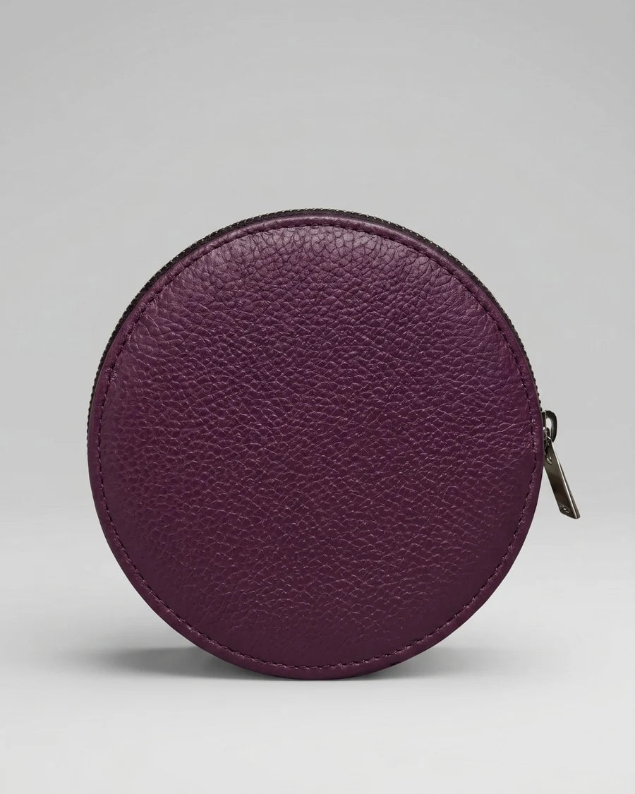 Almita Mini sac en cuir bordeaux fait main – bmassy