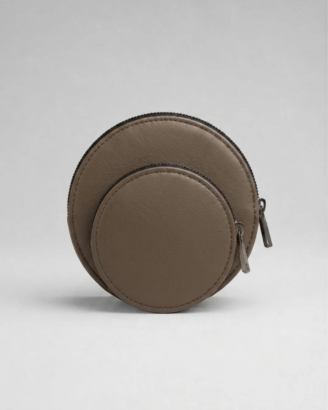 Almita Mini sac en cuir gris fait main – bmassy