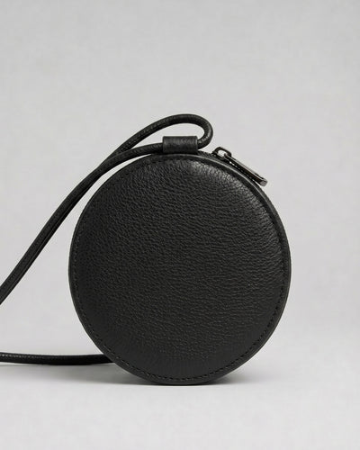 Grande Almita sac en cuir noir fait main – bmassy
