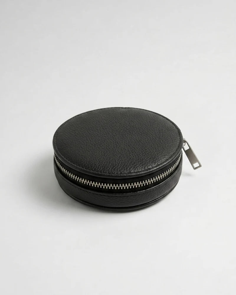 Almita Mini sac en cuir noir fait main – bmassy