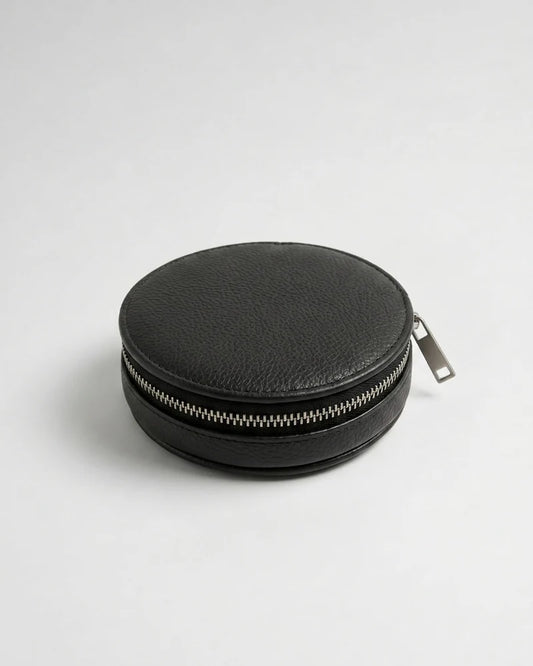 Almita Mini noir en cuir tannage végétal – Bmassy