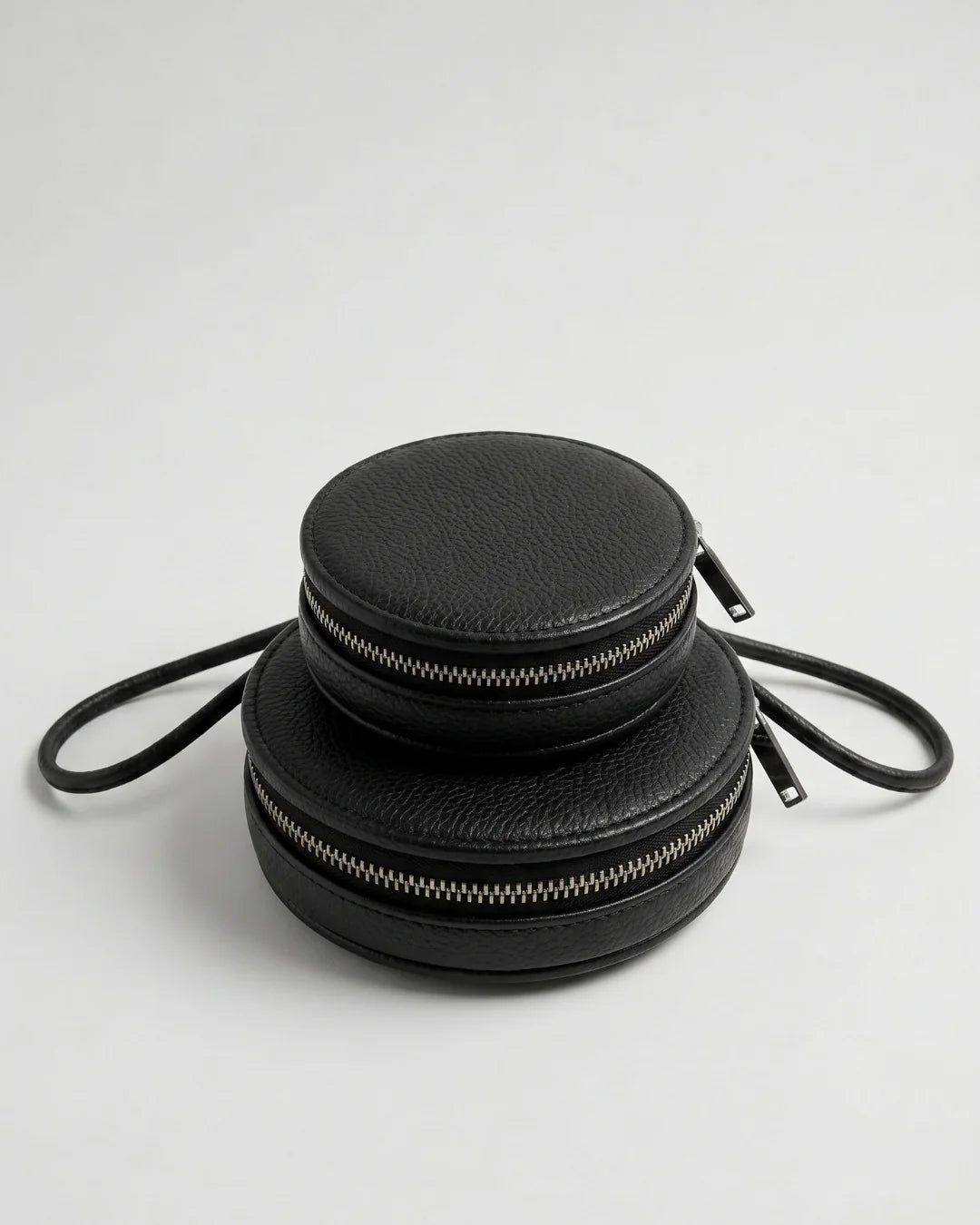 Almita Mini sac en cuir noir fait main – bmassy