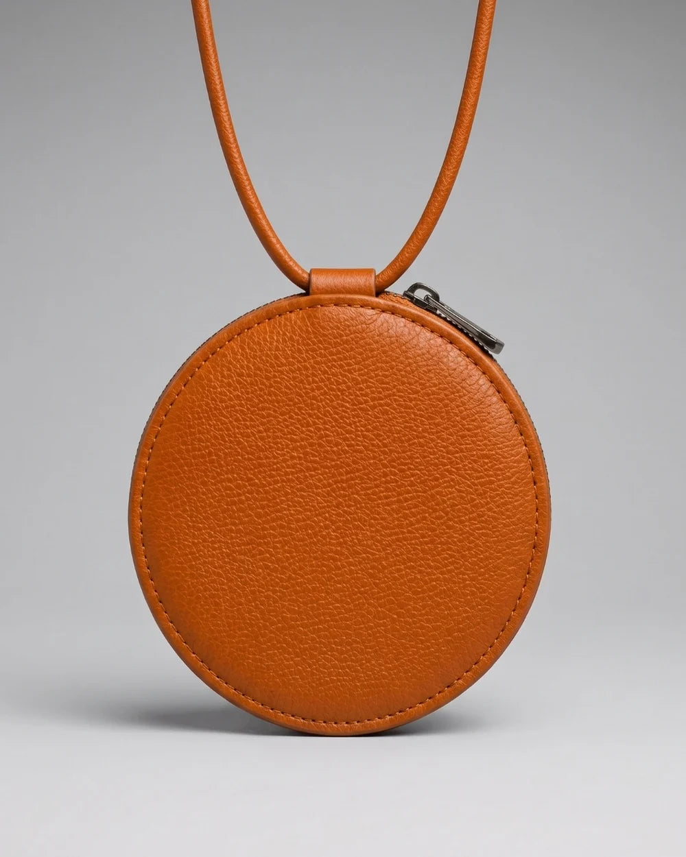 Grande Almita sac en cuir orange fait main – bmassy