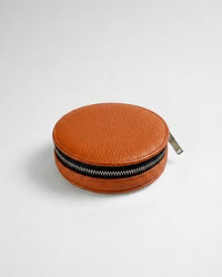 Grande Almita sac en cuir orange fait main – bmassy