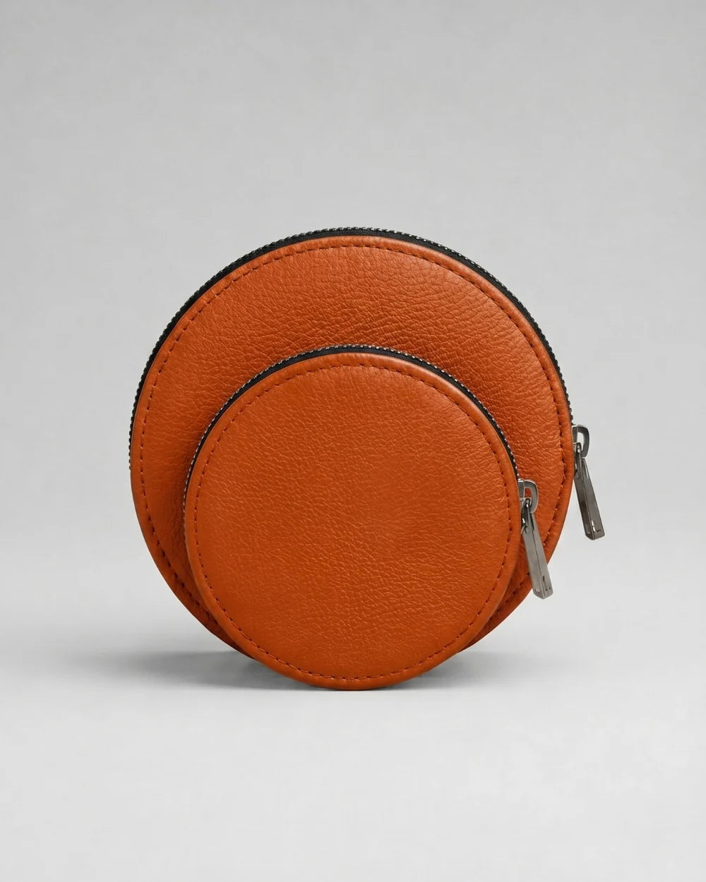 Almita Mini sac en cuir orange fait main – bmassy