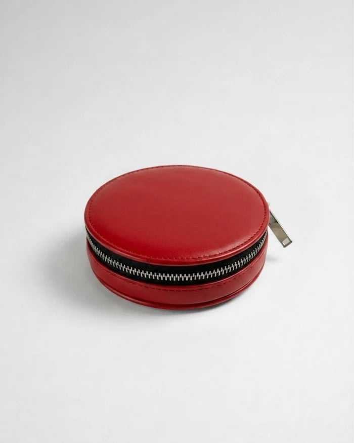 Almita Mini sac en cuir rouge fait main – bmassy