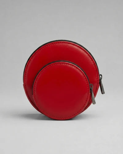 Almita Mini sac en cuir rouge fait main – bmassy