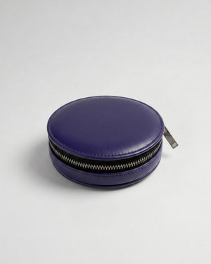 Grande Almita sac en cuir violet fait main – bmassy