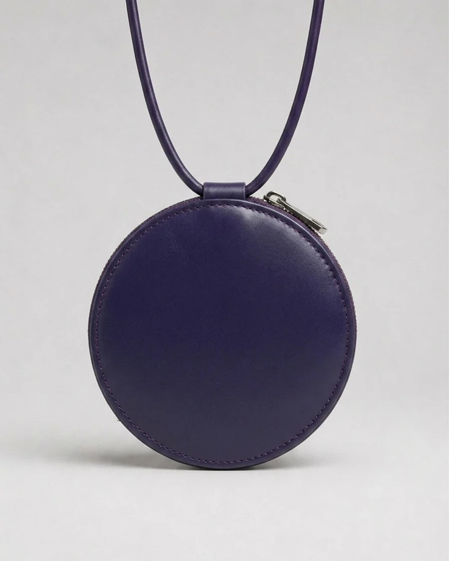 Almita Mini violet en cuir tannage végétal – Bmassy