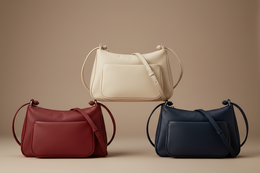 Petit sac bandoulière LOLITA en cuir tanné végétal artisanal, fait main à Malaga – Bmassy 
