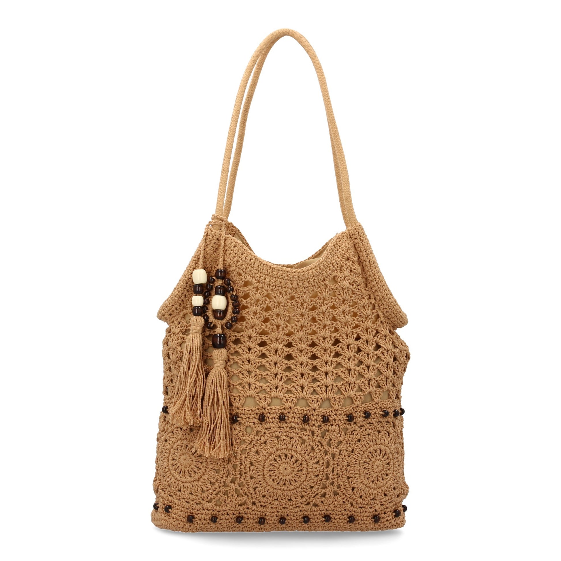 Détail sac raphia beige clair artisanal fait main qualité premium