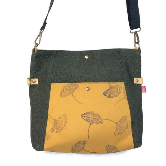 Sac à main Artéa Forte Jaune et Noir – Confort et Style Responsable