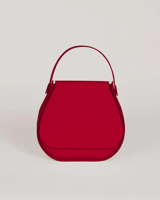 Sac à main rouge modulable – Élégance responsable & design minimaliste