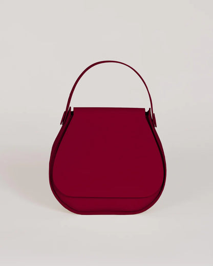Sac à main rouge artisanal design contemporain fait main – Bmassy