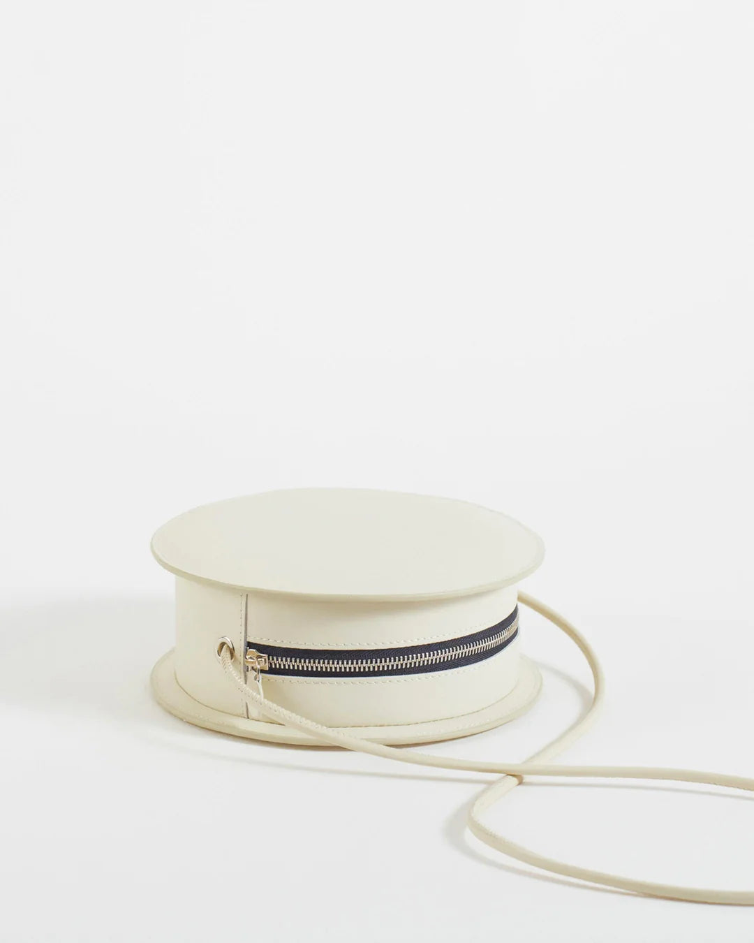 Mini Sac Rond Blanc - Maroquinerie Chic