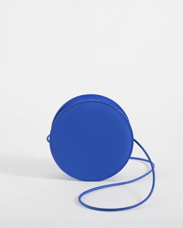 Mini Sac Rond Bleu - Petite Maroquinerie Mode