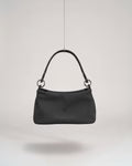 Sac cuir artisanal noir Loli – modulable fait main écoresponsable – Bmassy