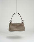 Loli Gris – sac en cuir artisanal moyen format modulable fait main – Bmassy