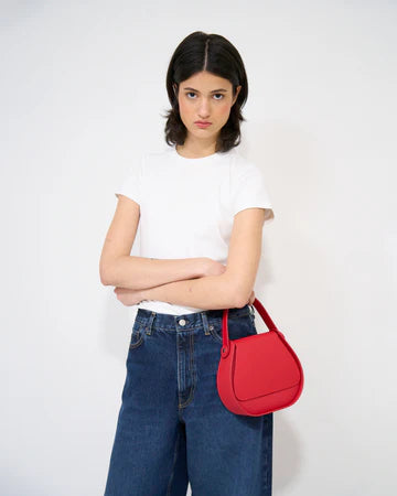 Sac à main rouge artisanal Rafalita