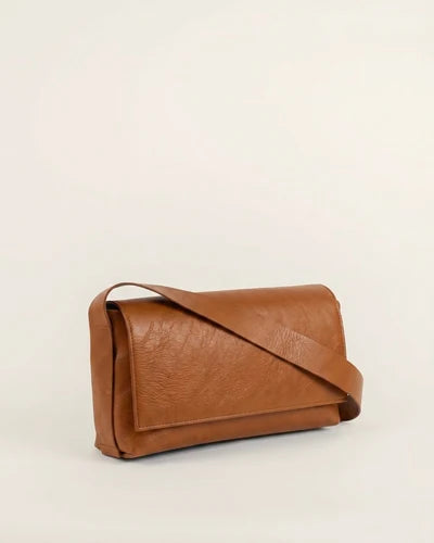 Sac Baguette en Cuir Noir — Fernanda | BMASSY