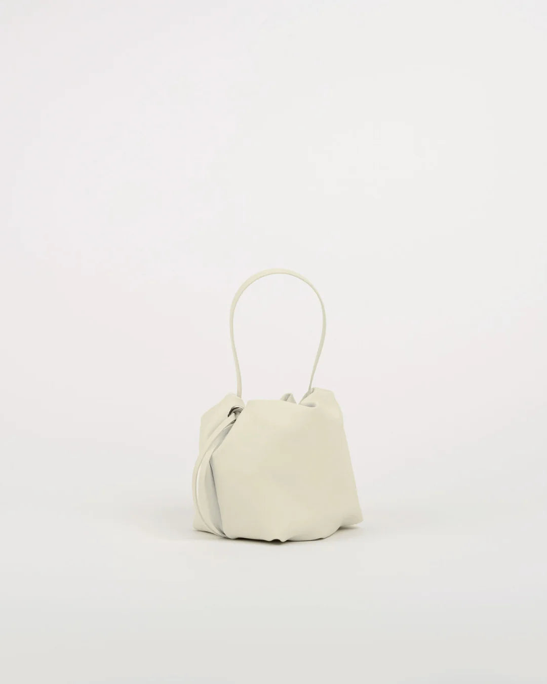 Sac à main Angelita blanc cassé en cuir tanné végétal – Bmassy