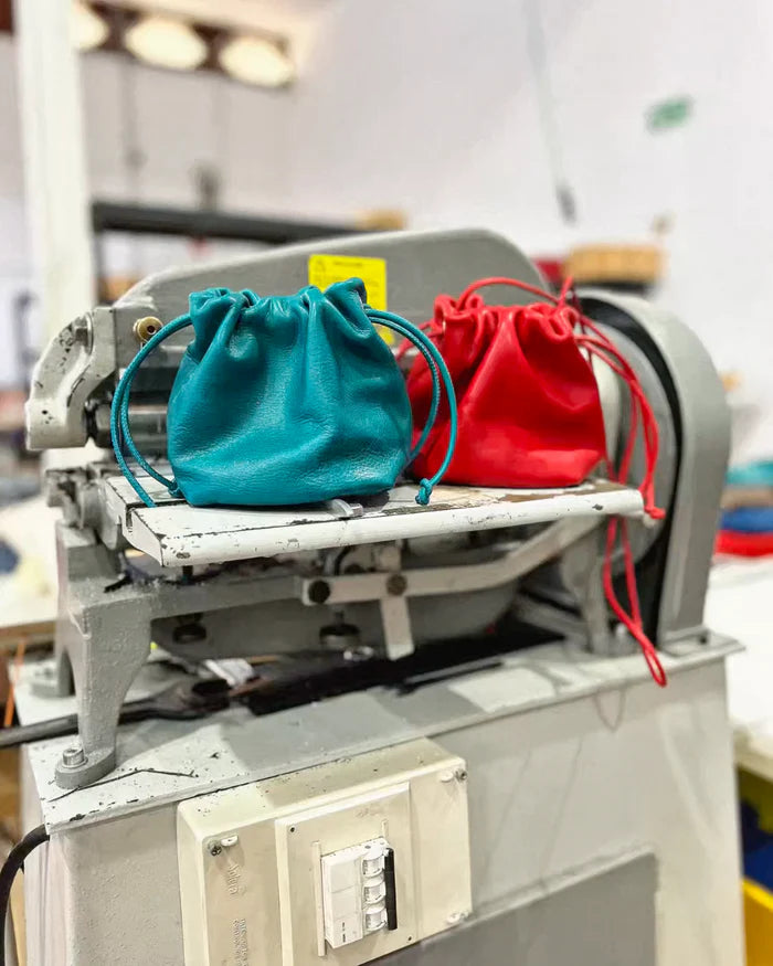 Sac à main bandoulière Angelita rouge cuir végétal – Bmassy