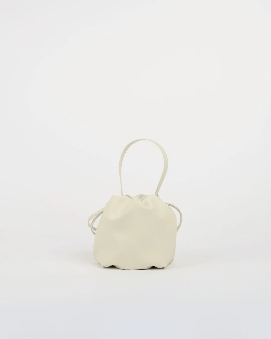 Sac Angelita ivoire cuir végétal artisanal fait main – Bmassy