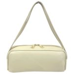 Sac Bandoulière Baril Cuir Italien Marron - Design Premium Femme 30cm