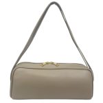 Sac Bandoulière Baril Cuir Italien Camel - Collection Artisanale Femme