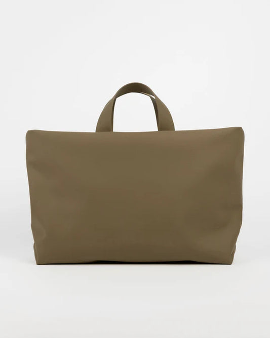 Sac bandoulière gris cuir végétal tannage naturel - Accessoire mode éthique