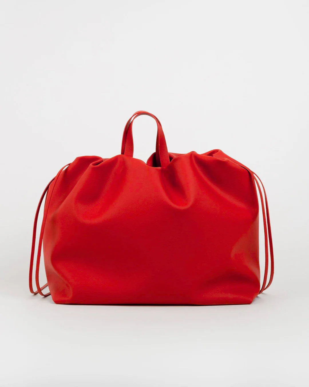 ANGELINES rouge – sac bandoulière cuir végétal fait main écoresponsable – Bmassy